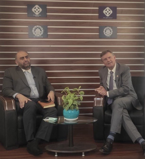 میزبانی از رئیس دانشکده سیاستگذاری دانشگاه حمدبن خلیفه